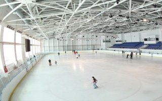 Строительство ледовой арены в Люберцах