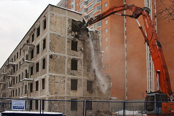 В Москве задумались о продолжении сноса пятиэтажек