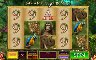 Многоуровневые игровые слоты: Heart of the Jungle