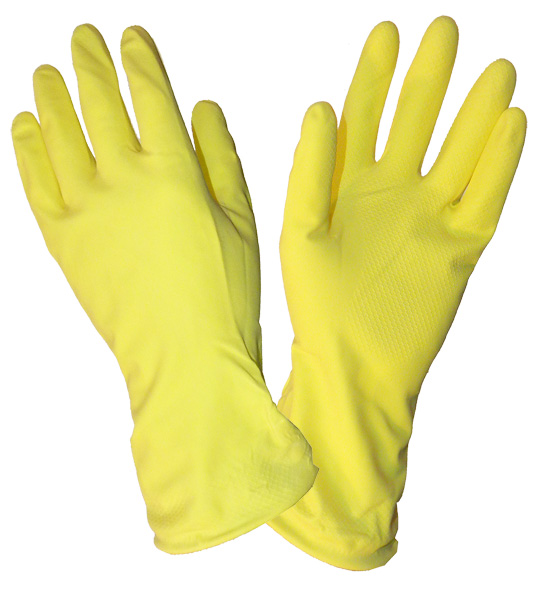 Перчатки хозяйственные: кожа рук под надежной защитой