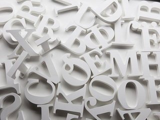 Буквы из пенопласта - изготовление на заказ