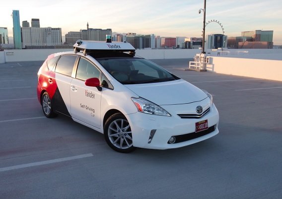 Американский блогер покатался на робомобиле «Яндекса» по Лас-Вегасу
