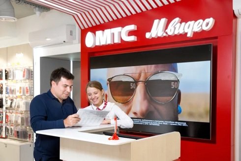 «М.Видео» договорилась с МТС о запуске кобрендинговых магазинов