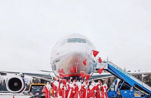 «Аэрофлот» намерен разыграть между пассажирами новогодних рейсов сертификаты на перелет