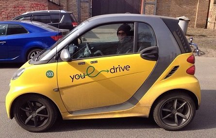 Клиенты YouDrive начнут передавать автомобили друг другу