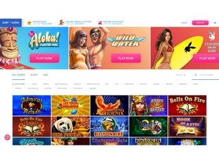 Surf Casino: лучшие условия для любителей игровых автоматов