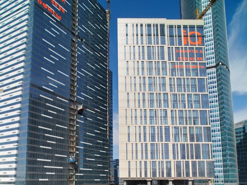 «Дом.РФ» понесла затраты в 1,2 млрд рублей перед передачей Росимуществу небоскреба «IQ-квартал»