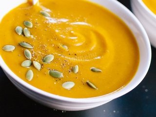 Суп из тыквы — красочно, вкусно и полезно