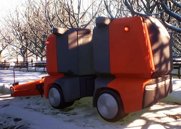 Улицы в Москве начнут убирать с помощью автономных роботов «Пиксель»