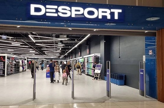 Вместо Decathlon в ТРЦ «Авиапарк» открылся первый бутик Desport